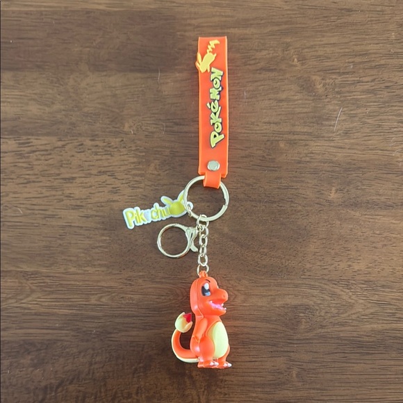 Pokeman new Charmander rubber figure key chain - Picture 1 of 12